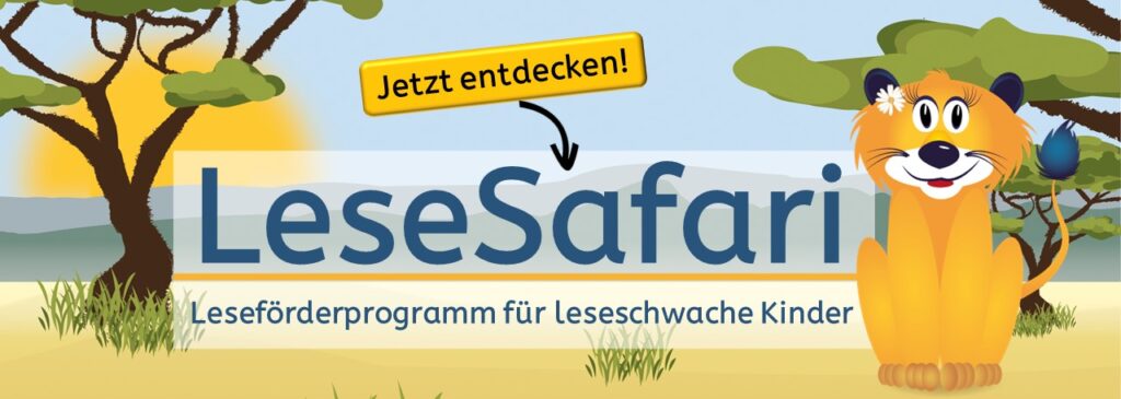 Leseförderprogramm LeseSafari jetzt entdecken